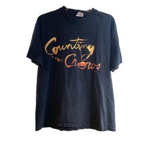 VTG Distressed Counting Crows August Everything After Tour T-shirt Single Stitch